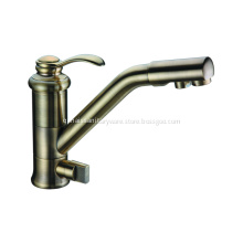 2-In-1 Bronze Kitchen Faucets With Water Filter